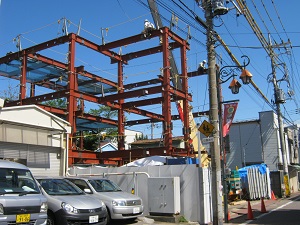2016年4月　東京都大田区事務所･診療所　S造3F　34トン